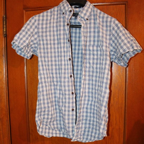 J. Crew Mens Short Sleeve Button Down - Picture 1 of 3